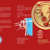 Brauhaus im roten Ochsen - Infoflyer