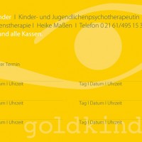 Goldkinder - Visitenkarte